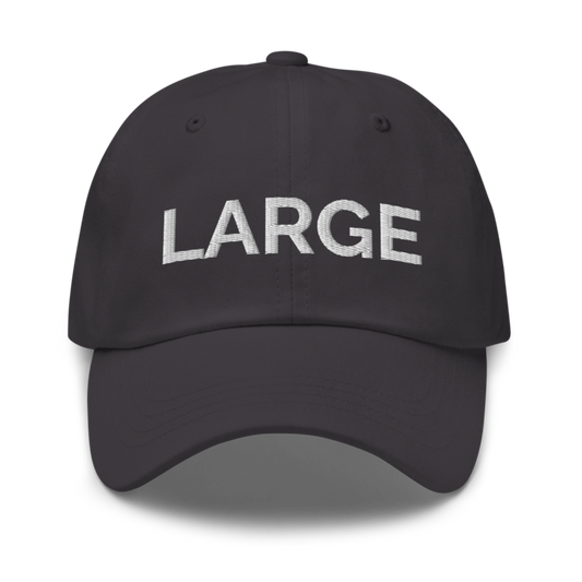 Large Hat - Dark Grey