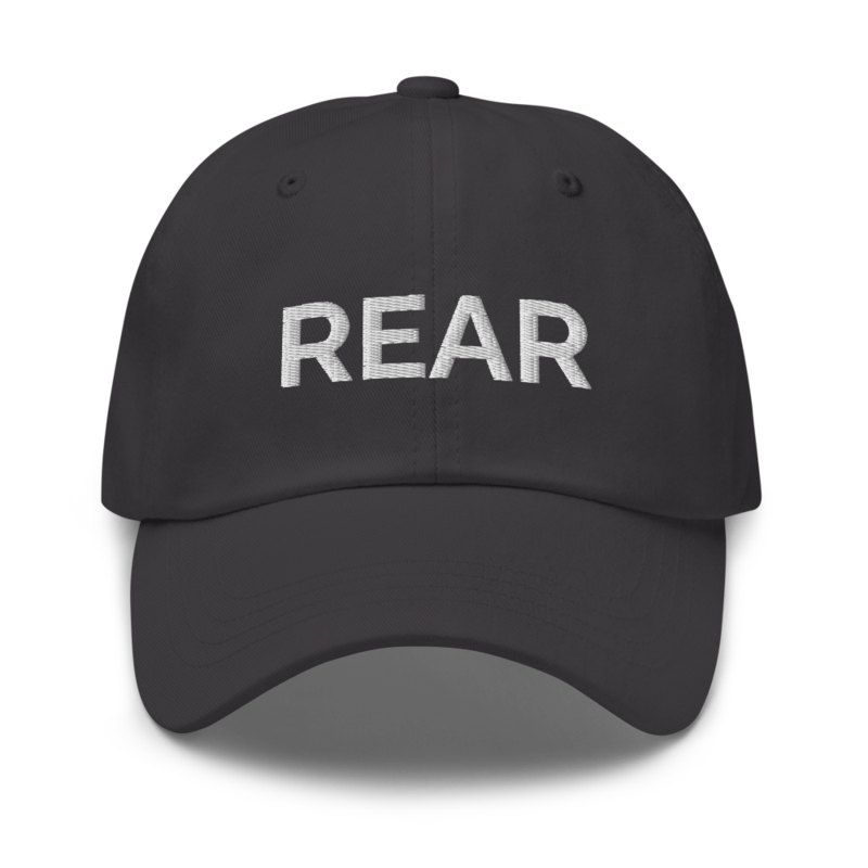 Rear Hat - Dark Grey
