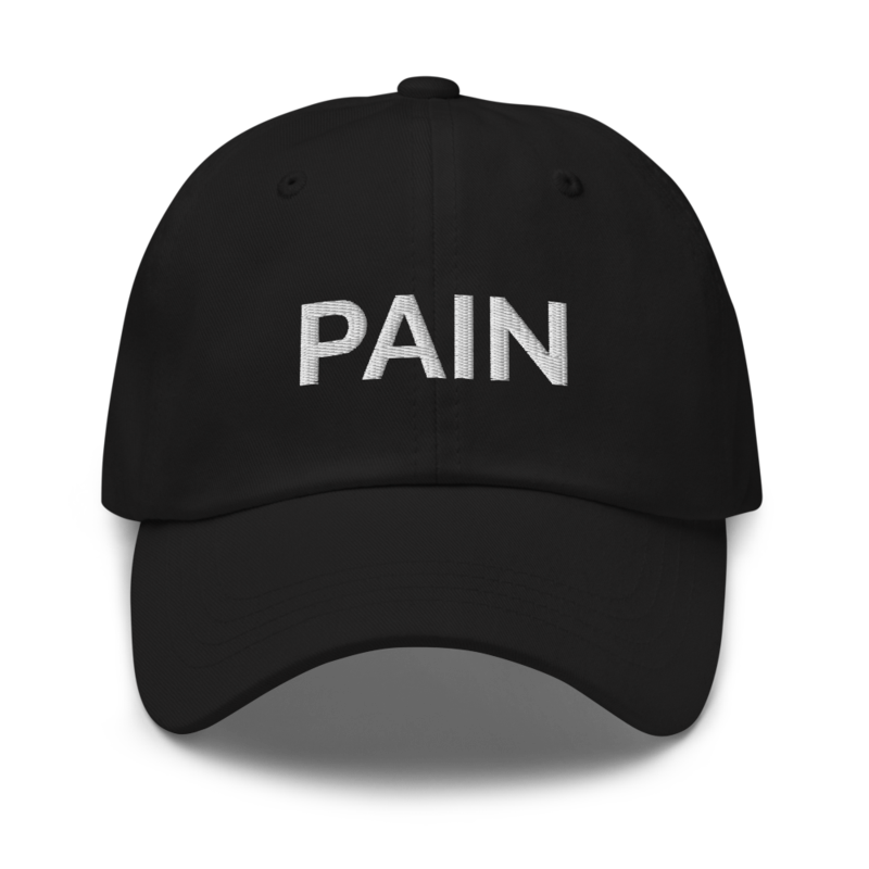 Pain Hat - Black