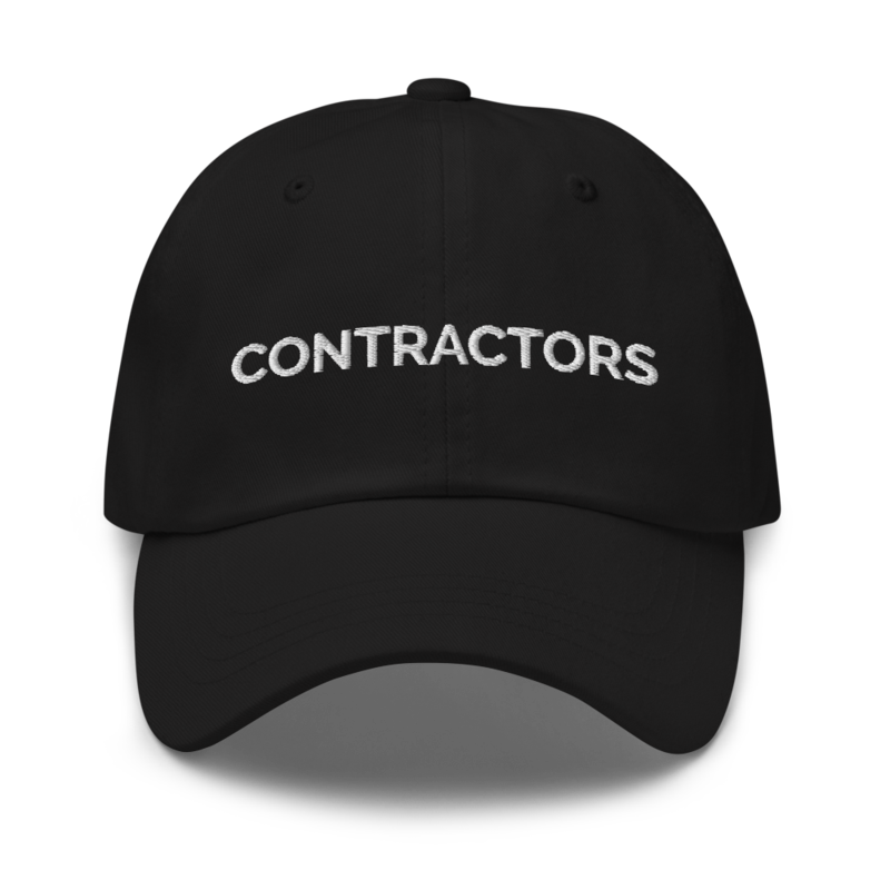 Contractors Hat - Black