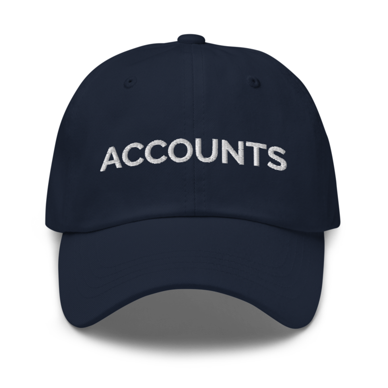 Accounts Hat - Navy