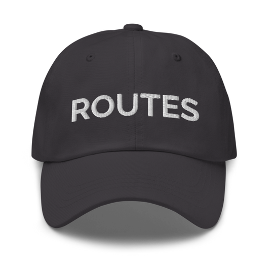 Routes Hat - Dark Grey
