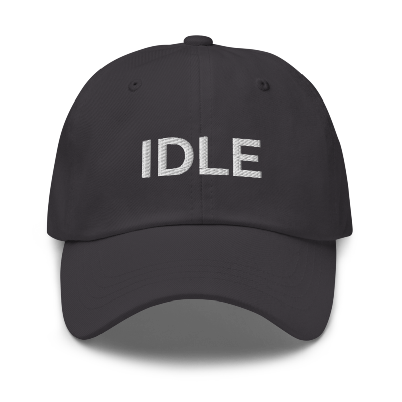 Idle Hat - Dark Grey