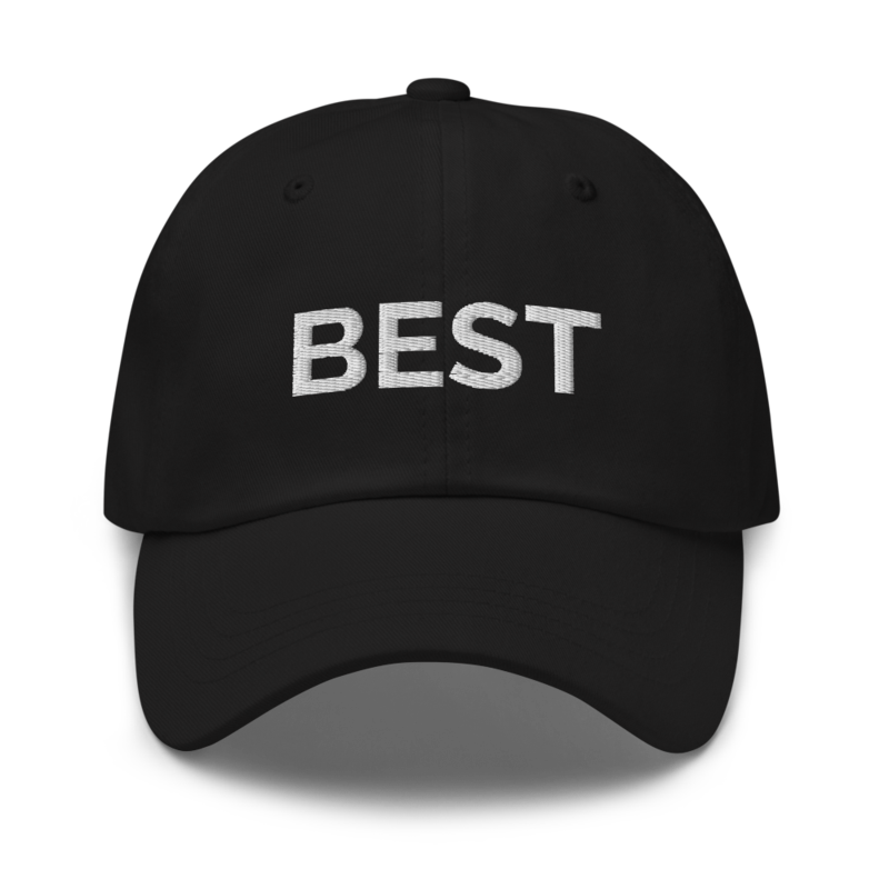 Best Hat - Black