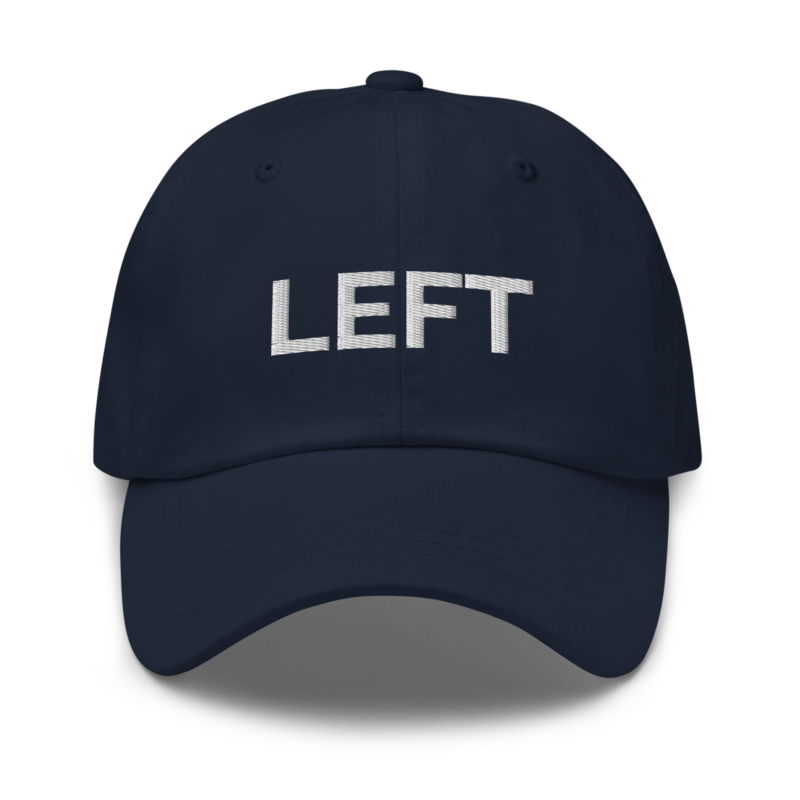 Left Hat - Navy