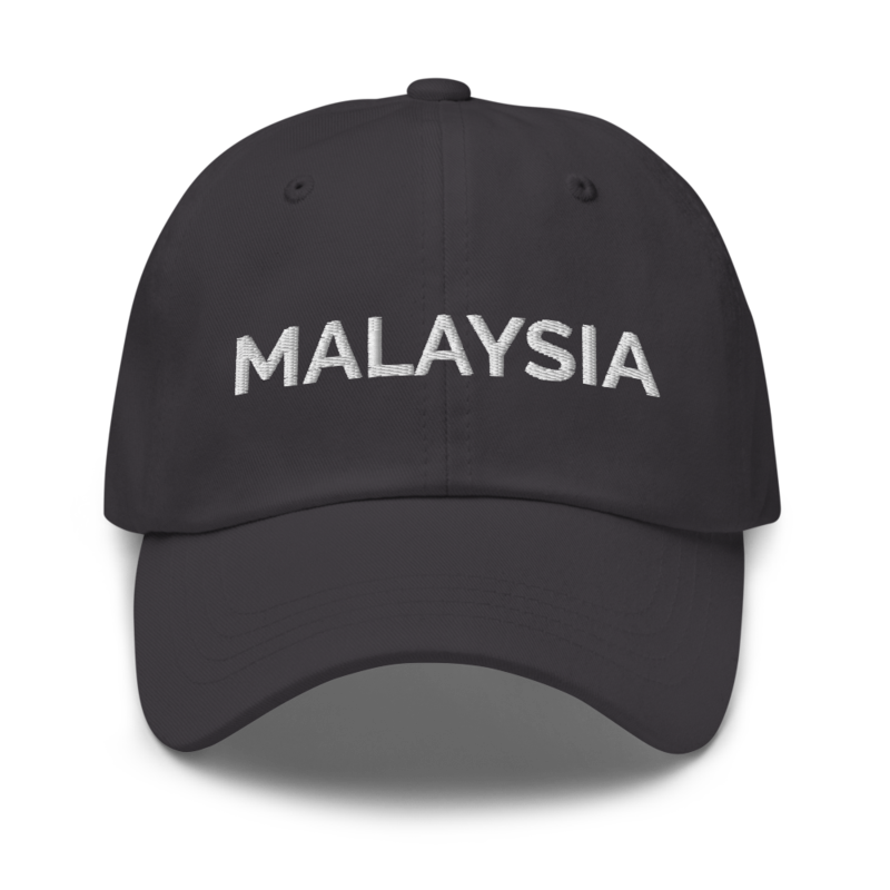 Malaysia Hat - Dark Grey