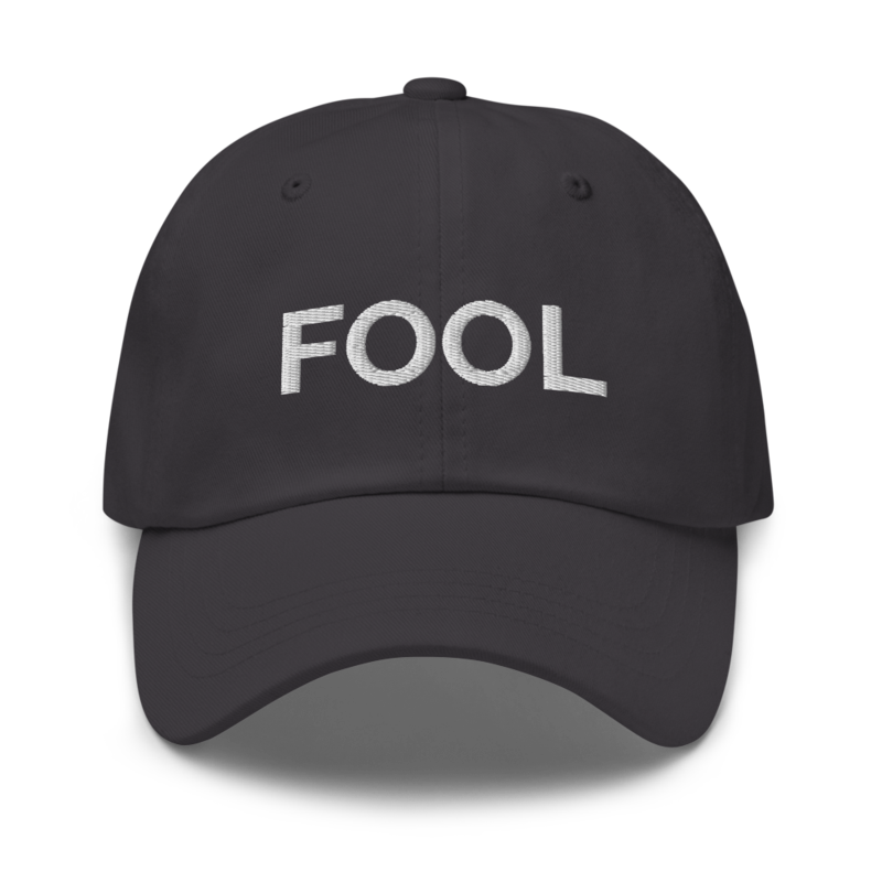 Fool Hat - Dark Grey