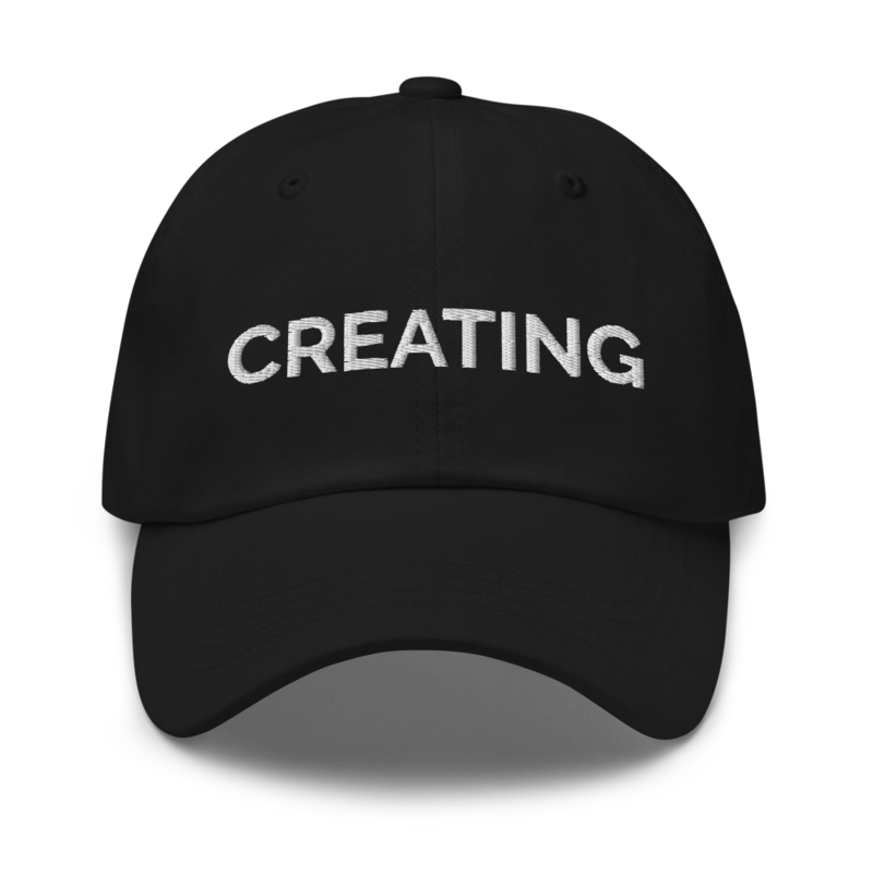 Creating Hat - Black
