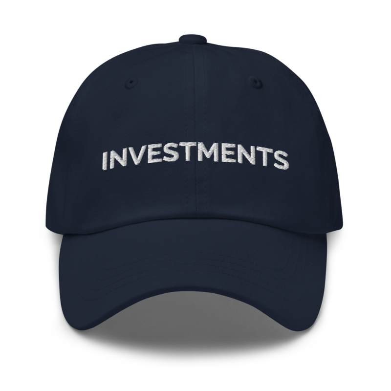 Investments Hat - Navy
