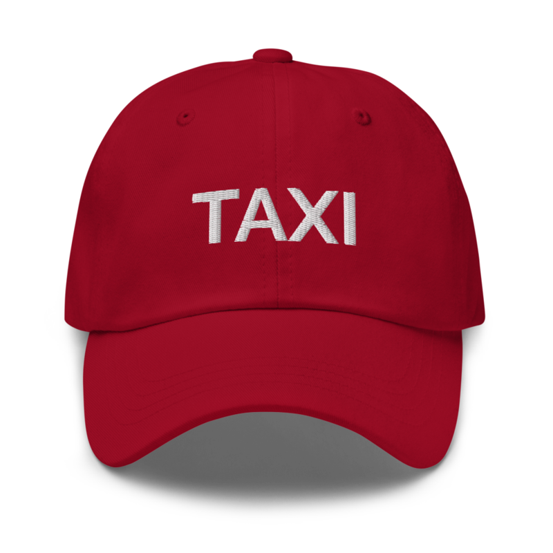 Taxi Hat - Cranberry