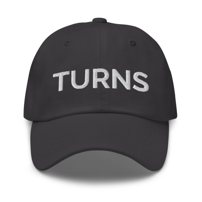 Turns Hat - Dark Grey