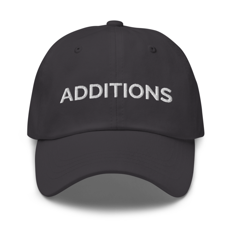 Additions Hat - Dark Grey