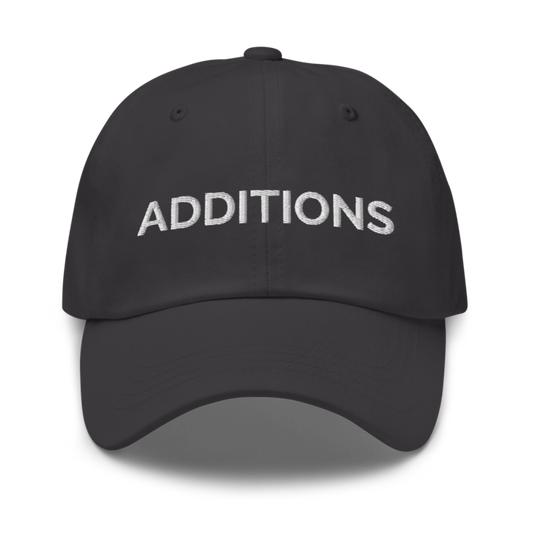 Additions Hat - Dark Grey