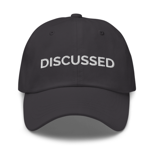 Discussed Hat - Dark Grey