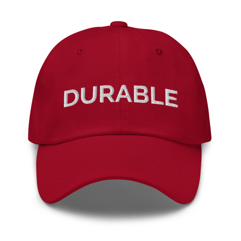 Durable Hat - Cranberry