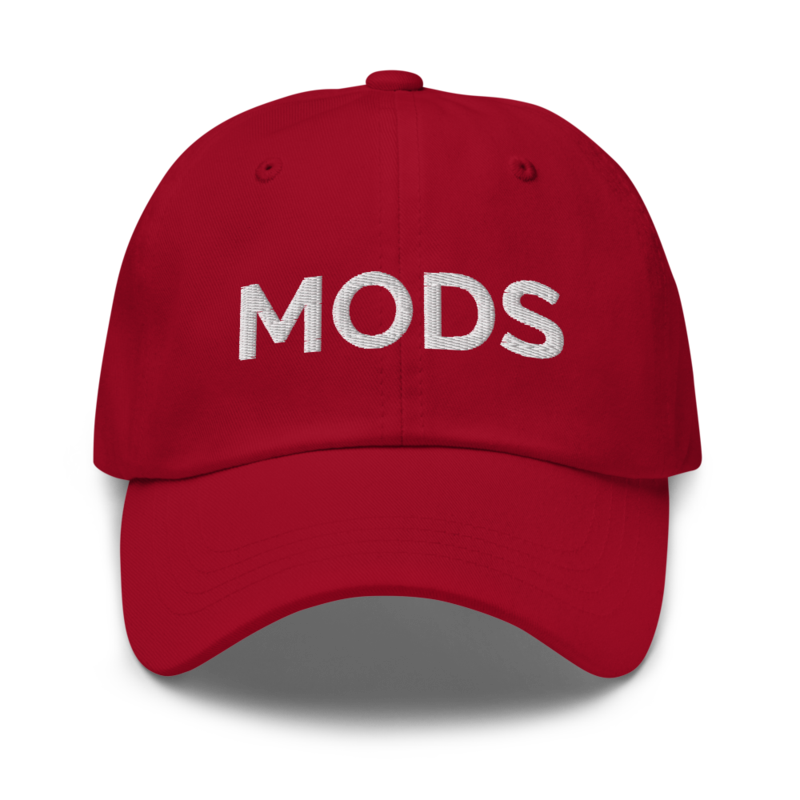 Mods Hat - Cranberry