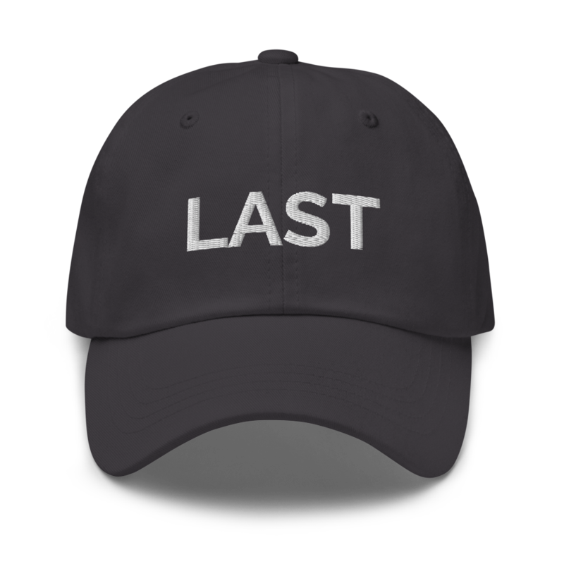 Last Hat - Dark Grey