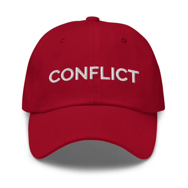 Conflict Hat - Cranberry