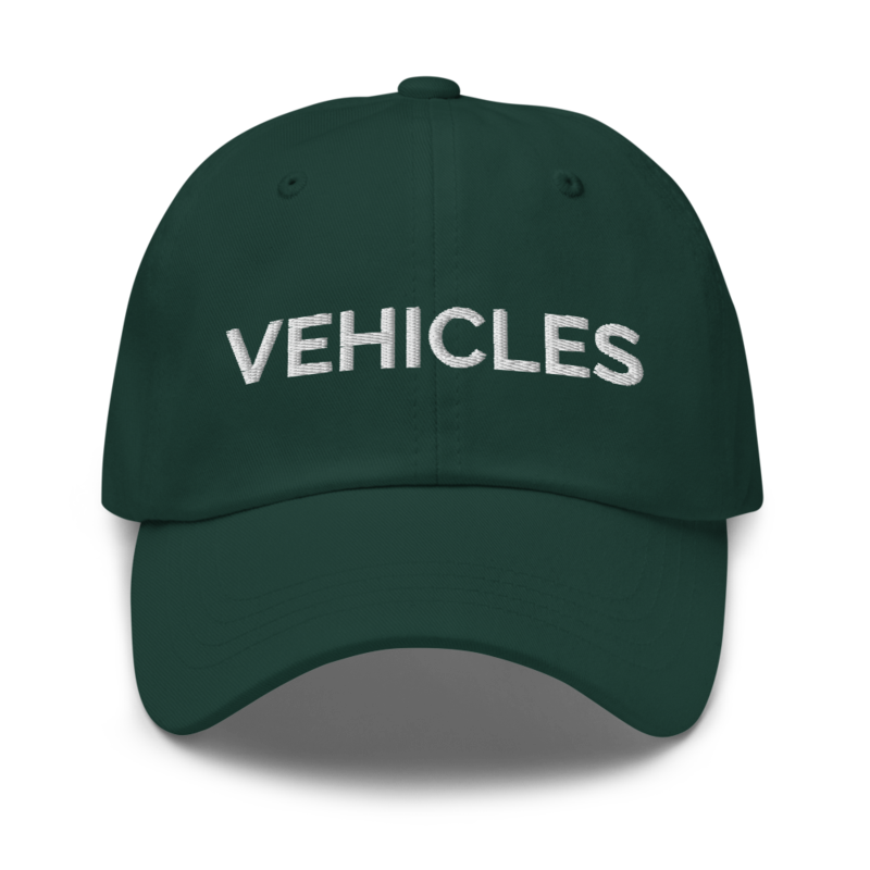 Vehicles Hat - Spruce