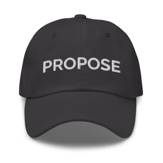 Propose Hat - Dark Grey