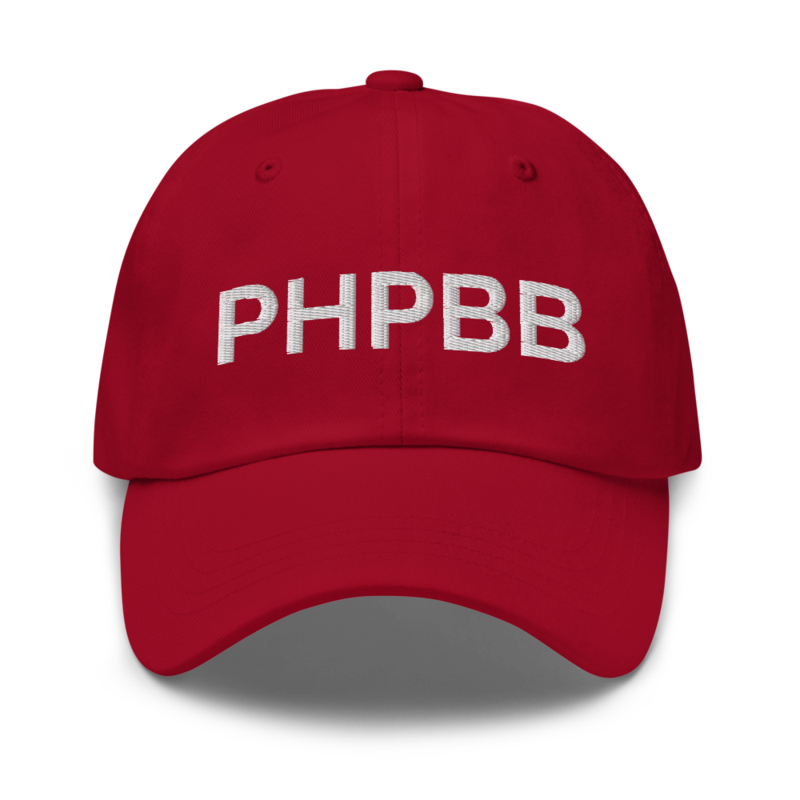 Phpbb Hat - Cranberry