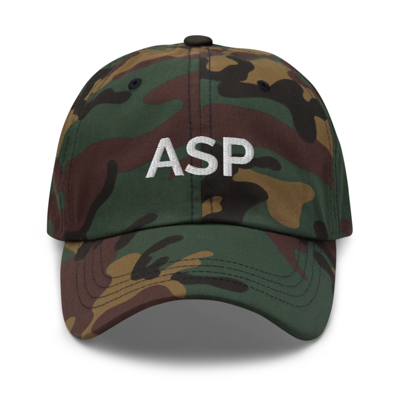 Asp Hat - Green Camo