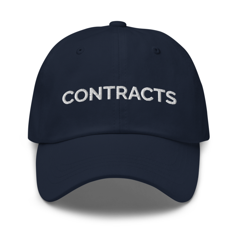 Contracts Hat - Navy
