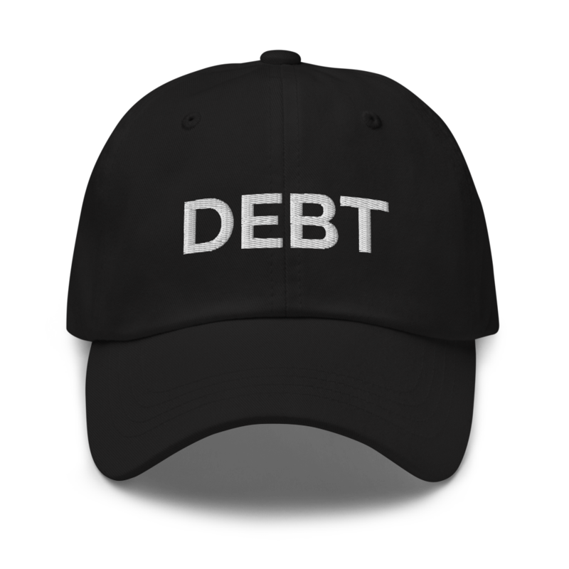 Debt Hat - Black