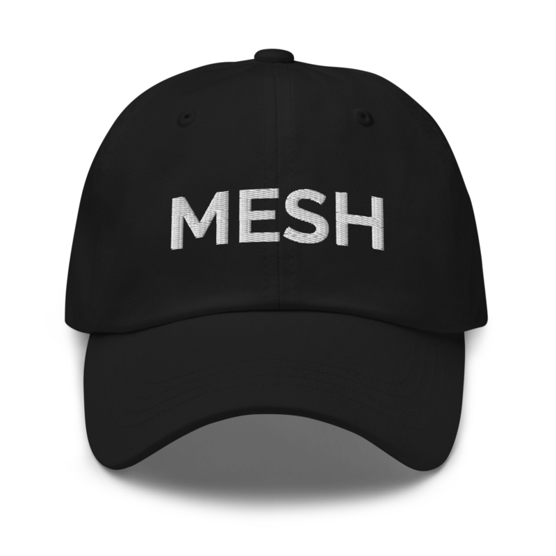 Mesh Hat - Black