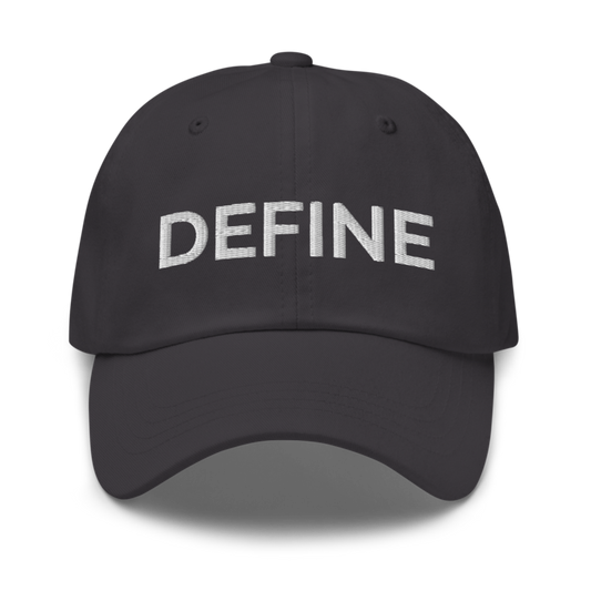 Define Hat - Dark Grey