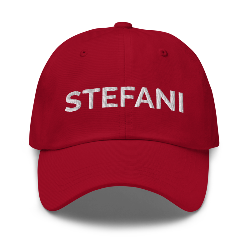 Stefani Hat - Cranberry