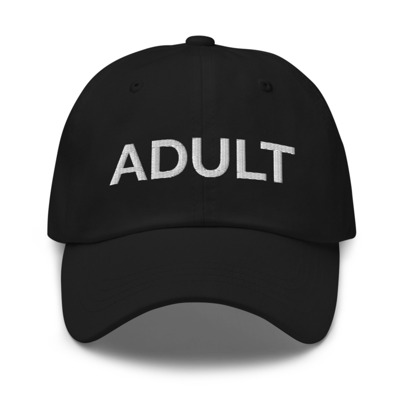 Adult Hat - Black