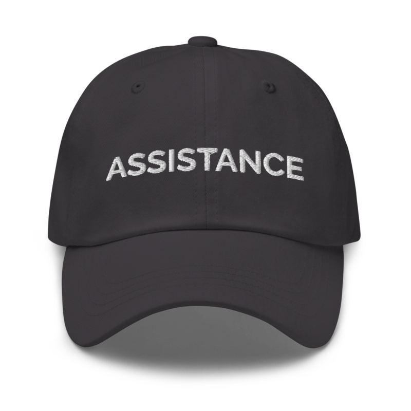 Assistance Hat - Dark Grey