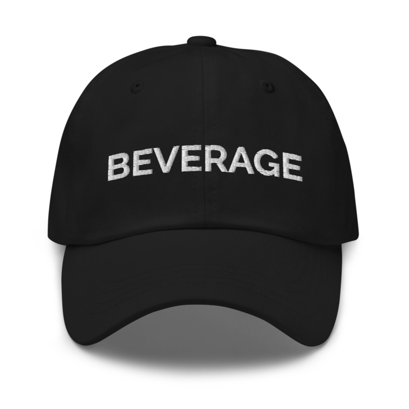 Beverage Hat - Black
