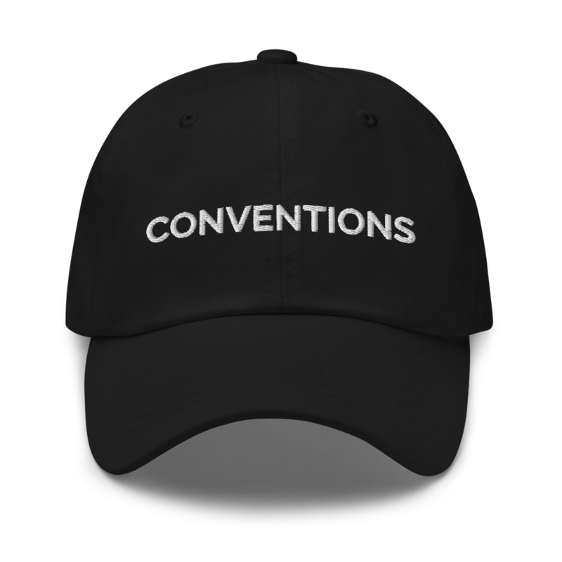 Conventions Hat - Black