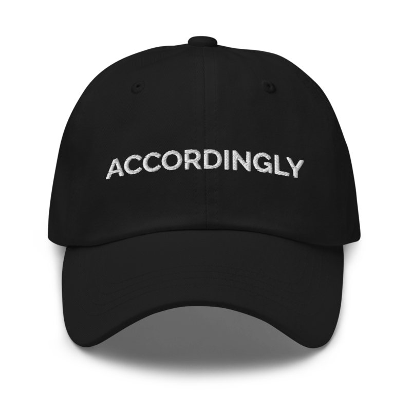 Accordingly Hat - Black