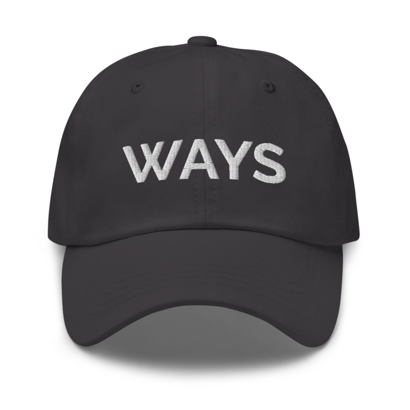 Ways Hat - Dark Grey