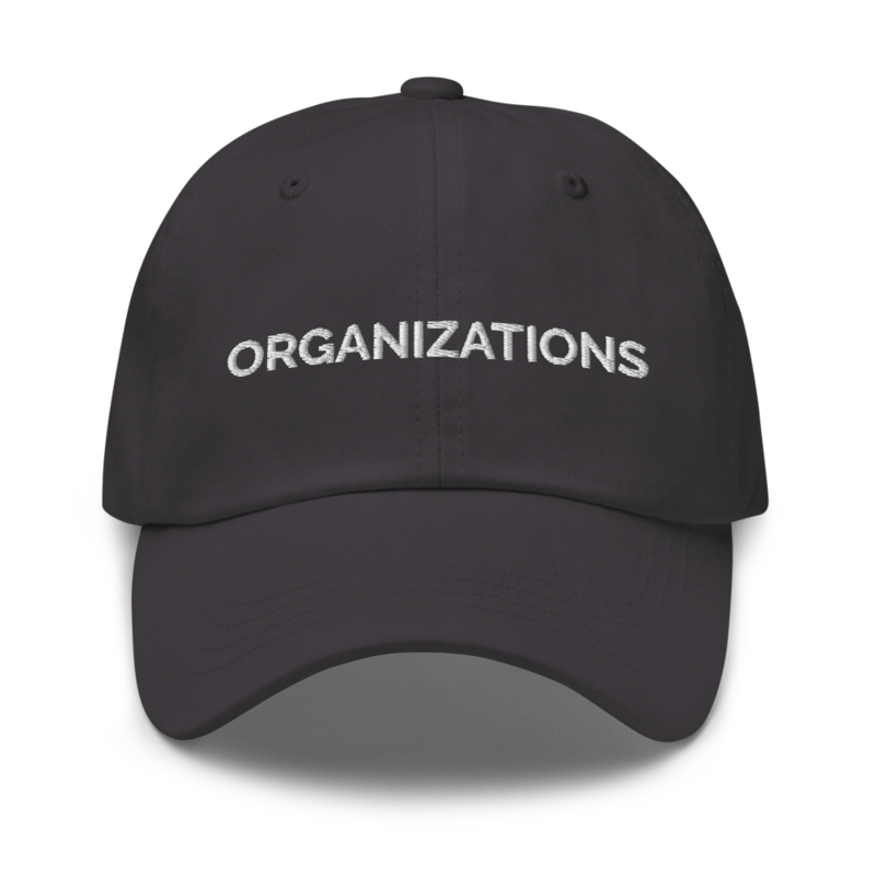 Organizations Hat - Dark Grey