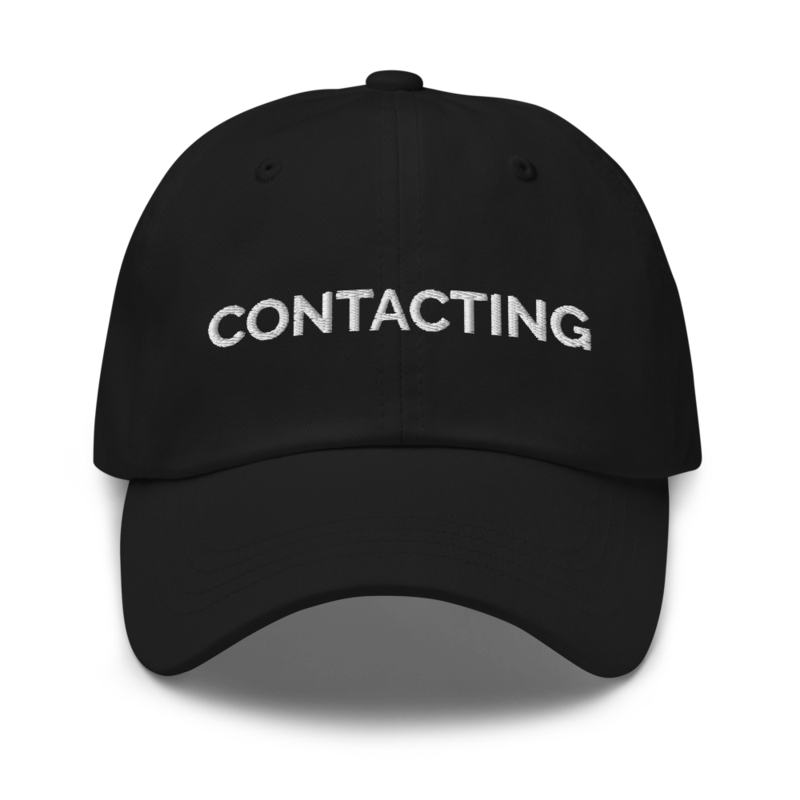 Contacting Hat - Black