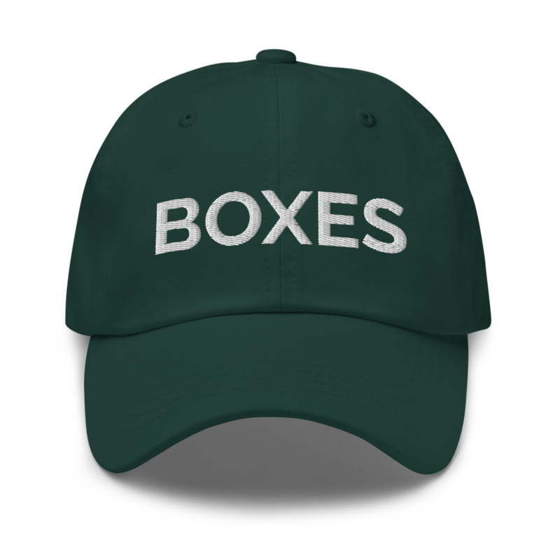 Boxes Hat - Spruce
