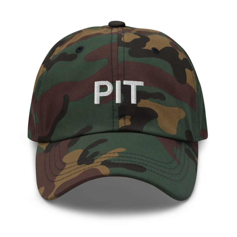 Pit Hat - Green Camo