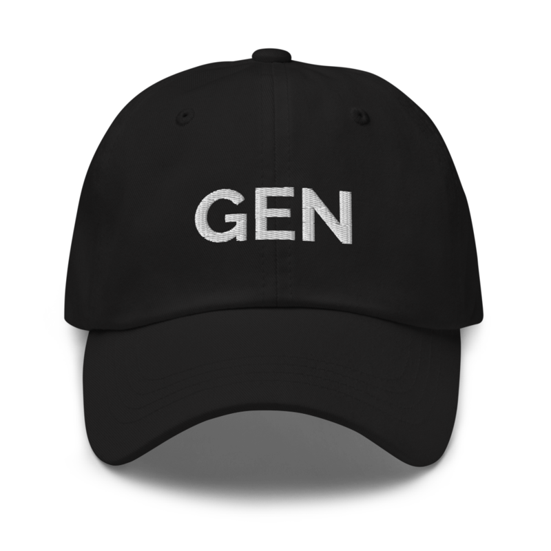 Gen Hat - Black