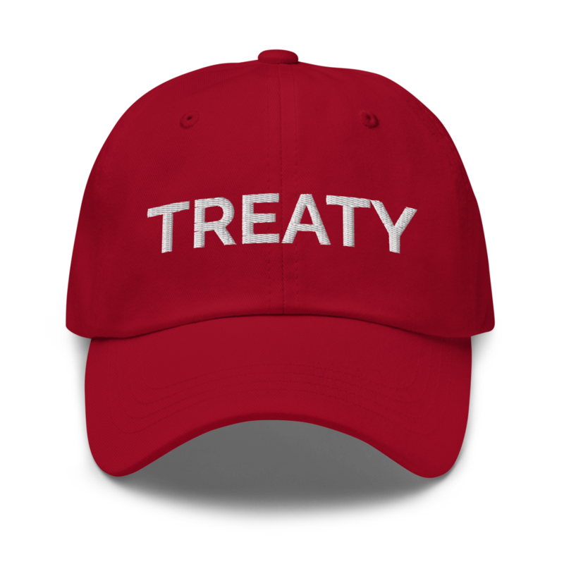 Treaty Hat - Cranberry