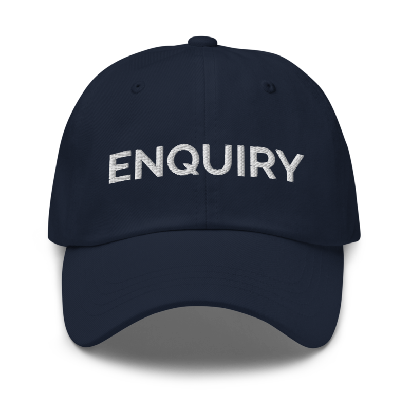 Enquiry Hat - Navy