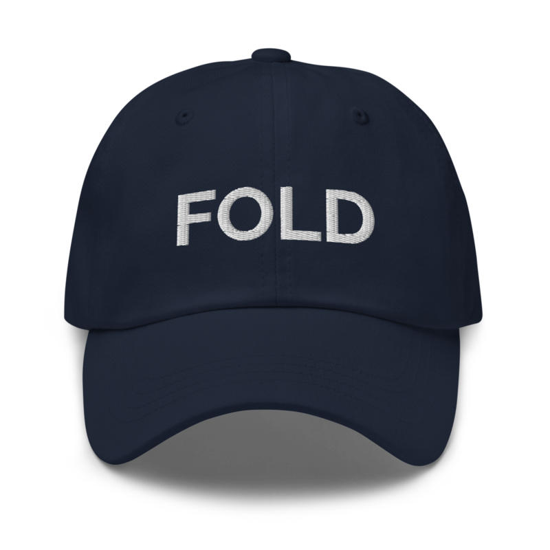 Fold Hat - Navy