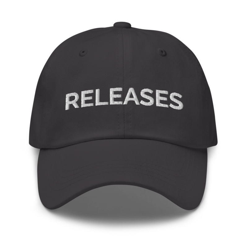 Releases Hat - Dark Grey