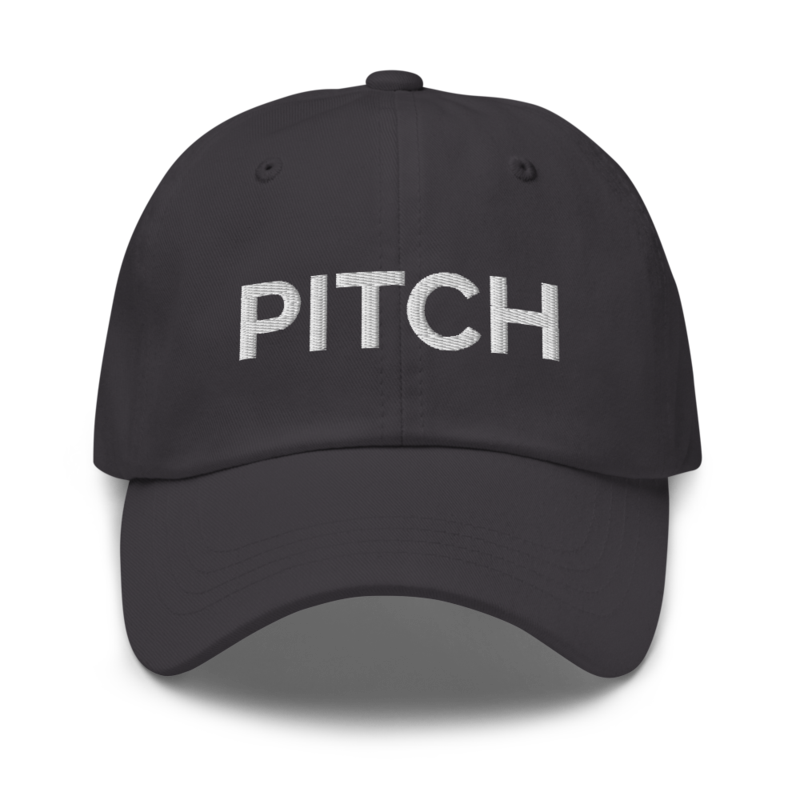 Pitch Hat - Dark Grey