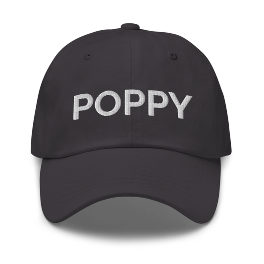 Poppy Hat - Dark Grey