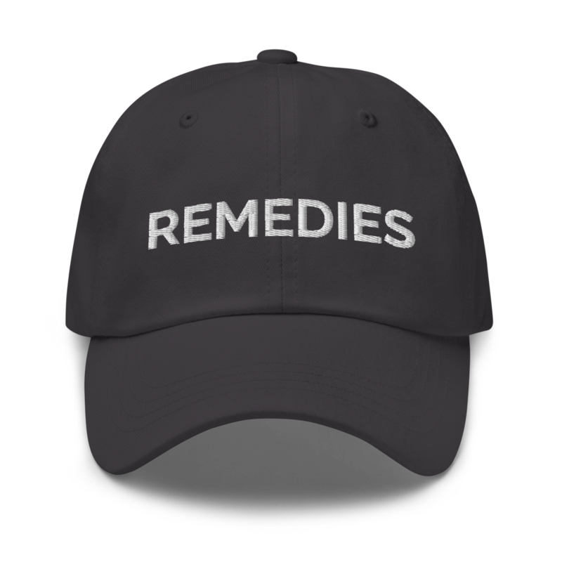 Remedies Hat - Dark Grey