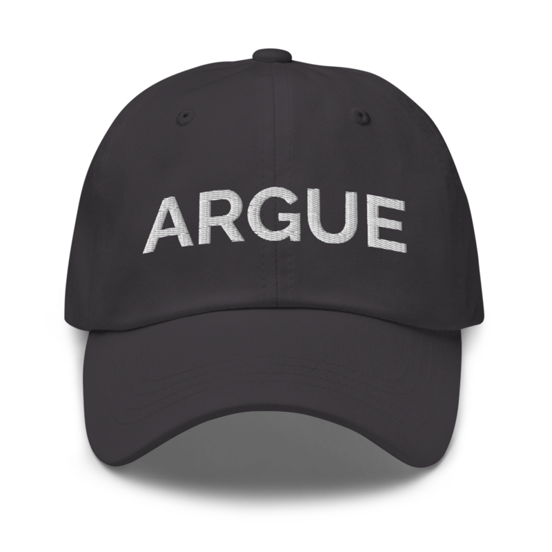 Argue Hat - Dark Grey